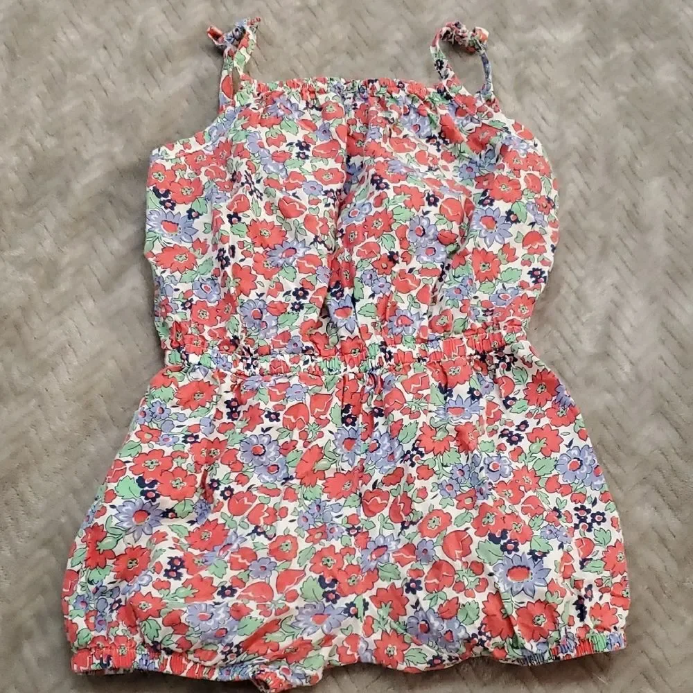 Carter's Colorful Floral Romper Baby 12 Months